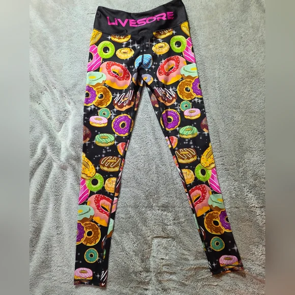 Livesore Donut Leggings - Picture 1 of 2